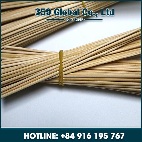 Bamboo flag skewer for BBQ grill	